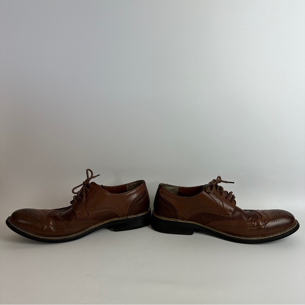 The Original Penguin by Musingwear Brown Leather Dress Shoes Welton Mens 10.5 - Picture 13 of 13